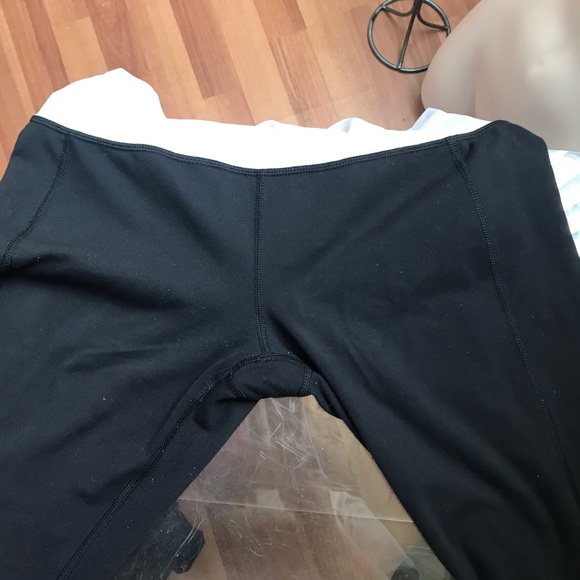 Lululemon Groove Pant II Roll Down Wide Waist High Pant Slim Leggings Stretch 6 - Picture 12 of 16